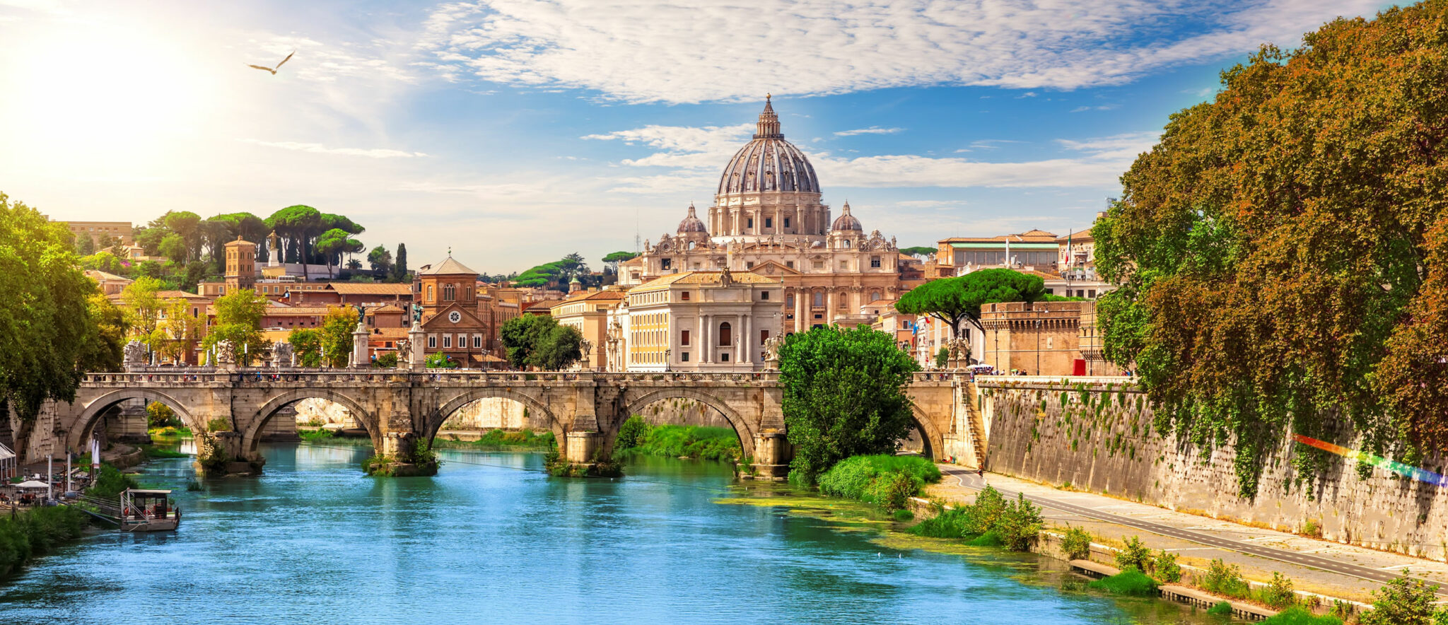 Exploring Rome in Italy on an overseas school tour