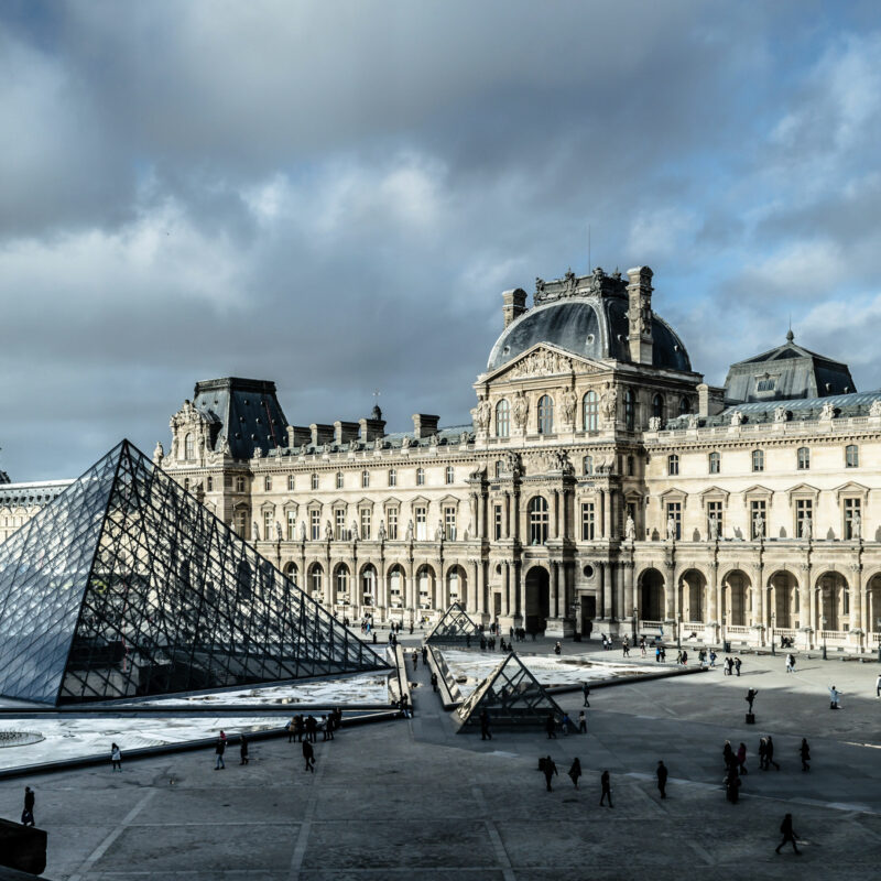 The Louvre Museum on an overseas school tour