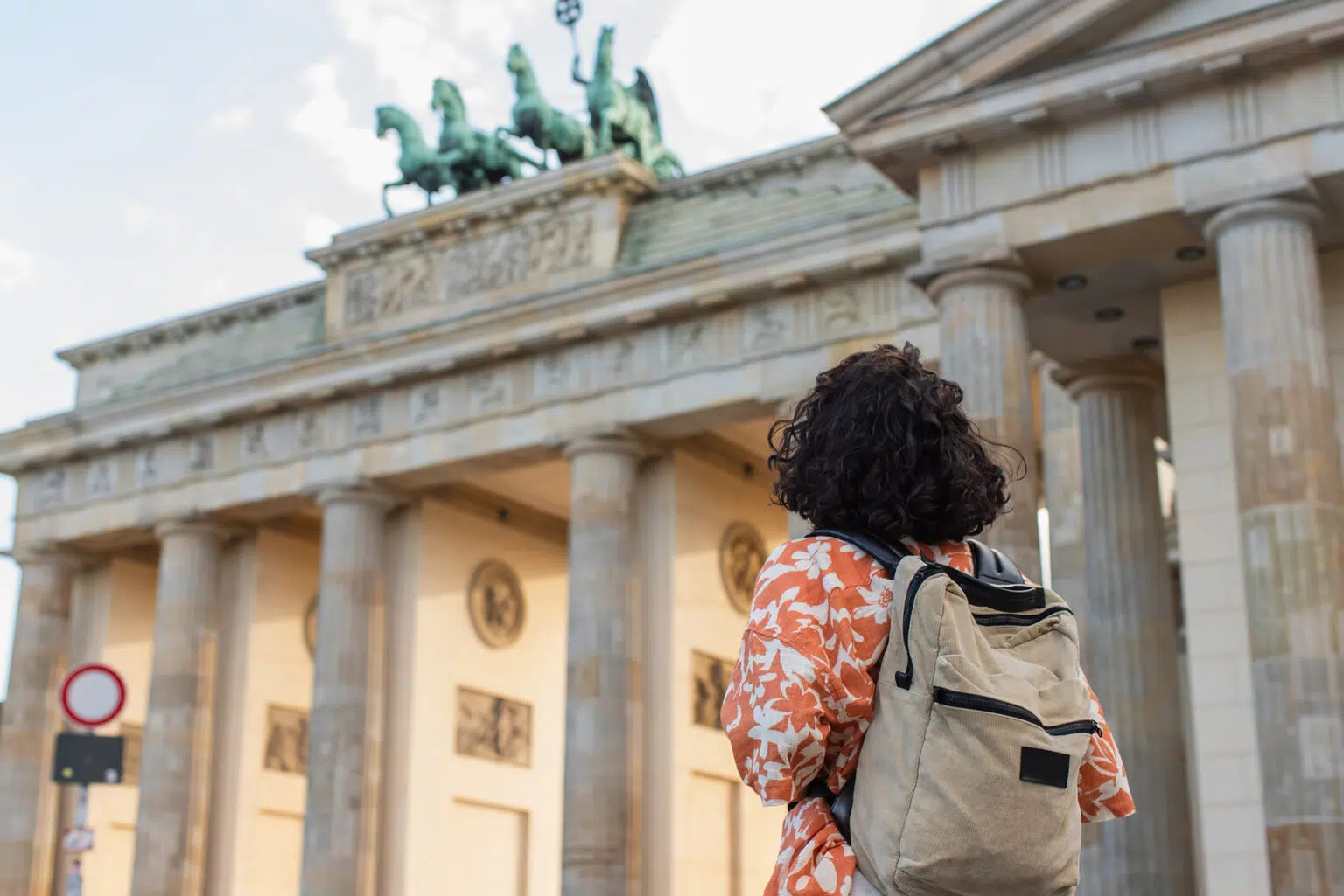 The Brandenburg Gate on a German Language Trip