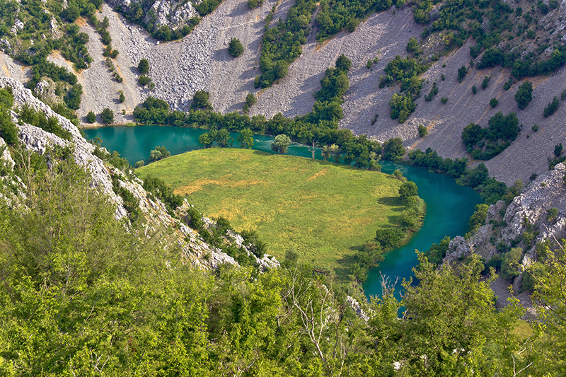 Krupa River Canyon Croatia