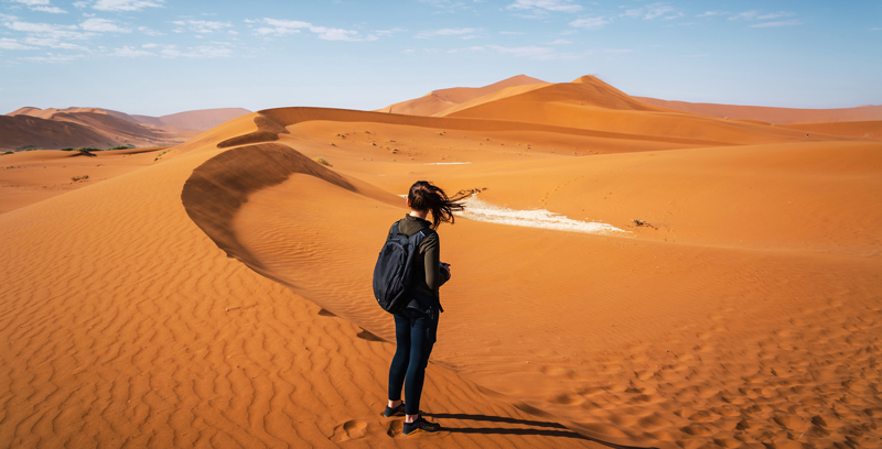 Exploring the Namib desert in Namibia - educational trips