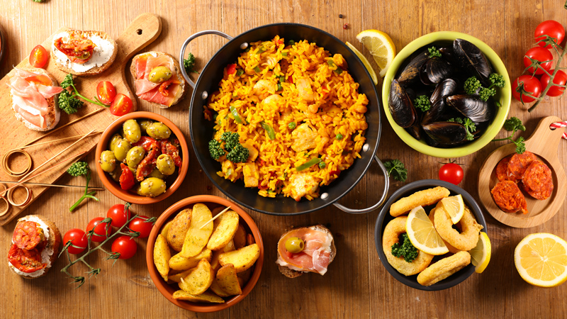 Spanish Food on educational trips Spain