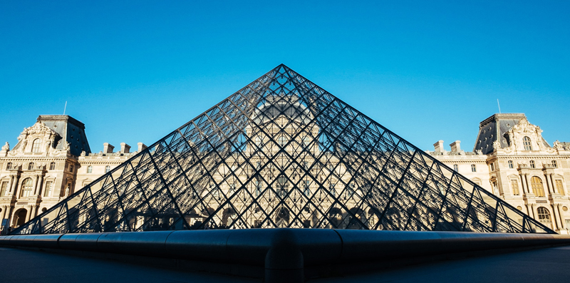 Exploring the Louvre on school trips to France